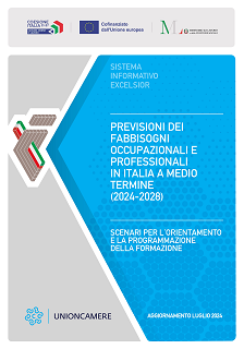 PREVISIONI DEI FABBISOGNI OCCUPAZIONALI E PROFESSIONALI IN ITALIA A MEDIO TERMINE (2024-2028) - Aggiornamento